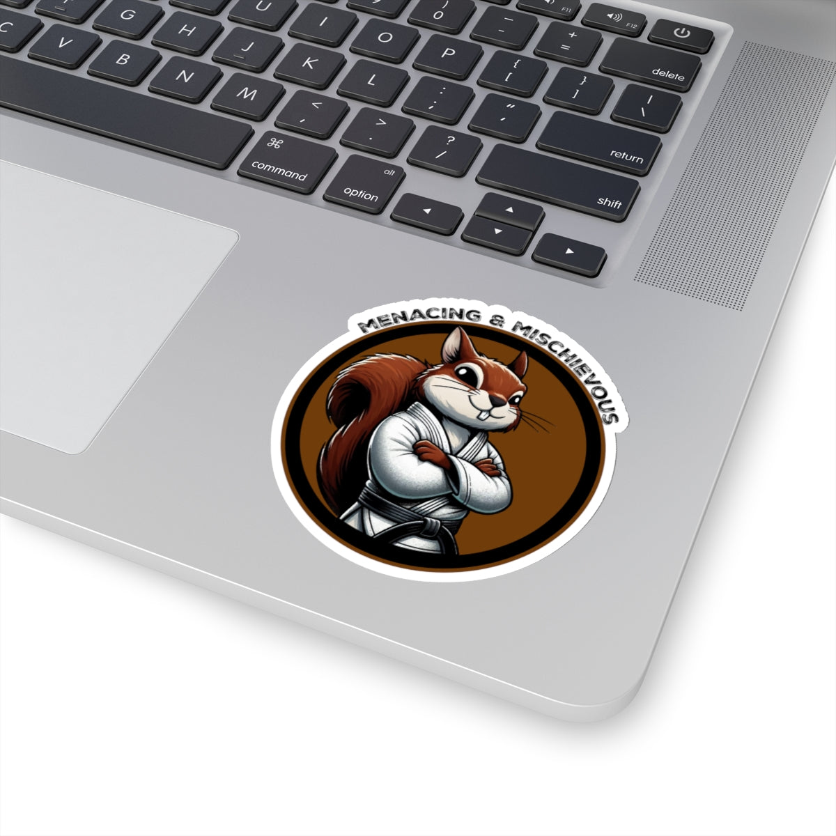 Secret Squirrel Brown Belt Decal