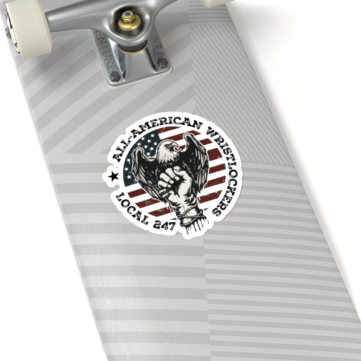 ALL-AMERICAN WRISTLOCKERS DECAL