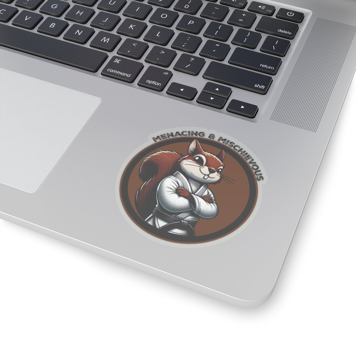 Secret Squirrel Brown Belt Decal