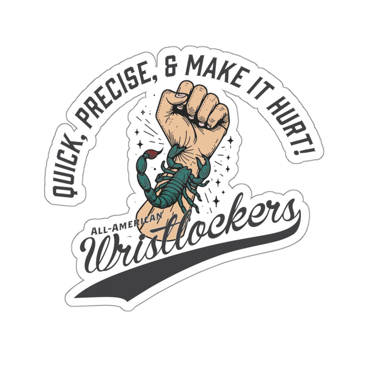 Like A Scorpion Decal