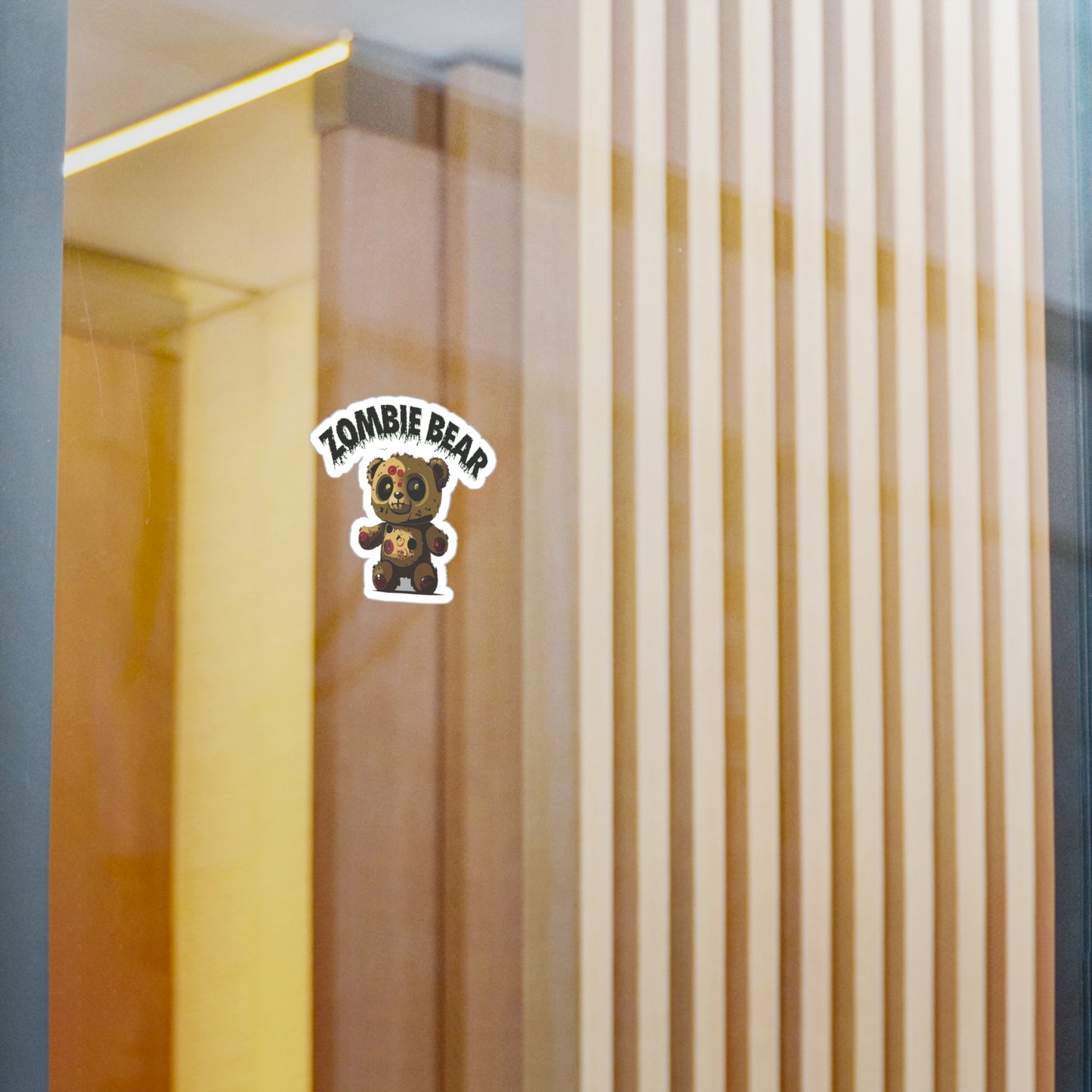 Zombie Bear Decal