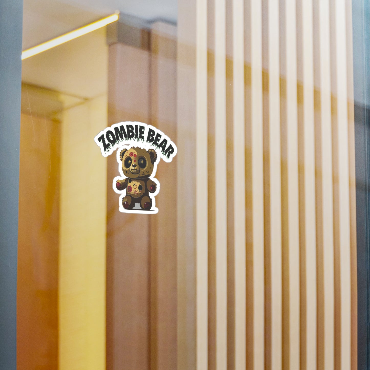 Zombie Bear Decal