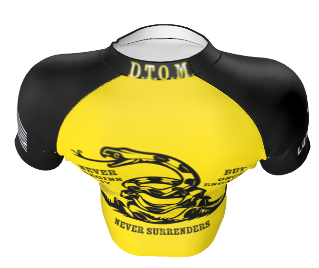 DTOM - Never Surrender Rash Guard