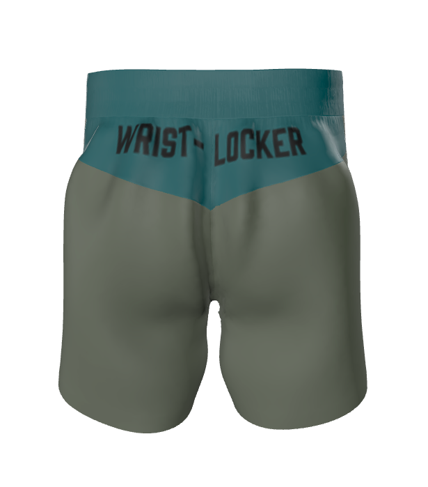 St. Michael the Grappler Blue Line Shorts