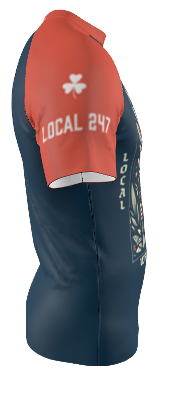 All-American Wristlockers Local 247 Eagle Rash Guard